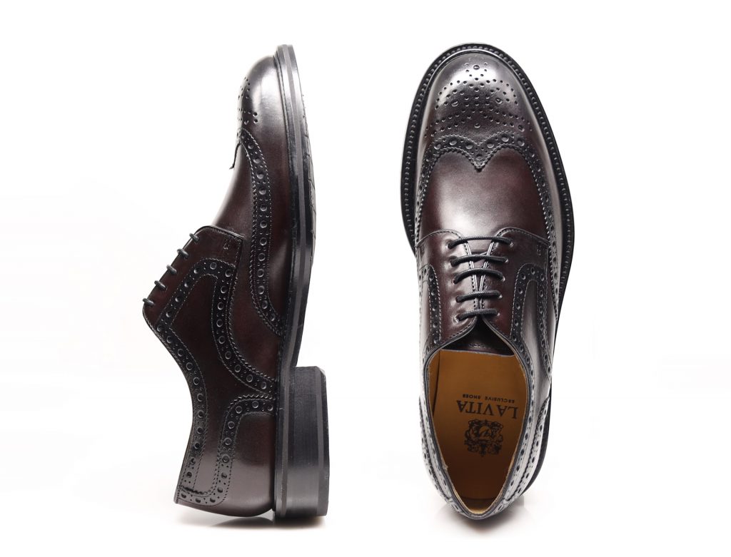 LA VITA Oxford Budapester Dunkelbraun - Lavita Schuhe